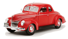 1:18 Scale FORD 1939 Coupe Model Red