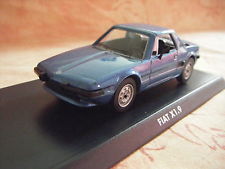 1:43 O Scale FIAT X1/9 Model Blue