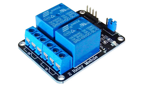 Relay Module with LED Assembled PCB