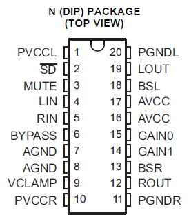 VSP Amplifier IC