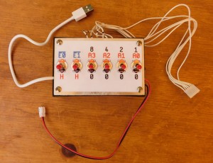 4 to 16 Decoder Module Tester