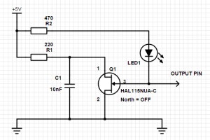 Hall Effect Switch Circuit Diagram