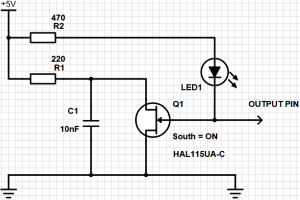 Hall Effect Switch Circuit Diagram