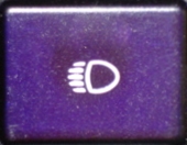 High Beam ISO Symbol - Blue